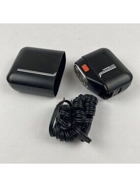 Philips Norelco Travel Shaver with Case Model HP-1620 Corded Black Vintage